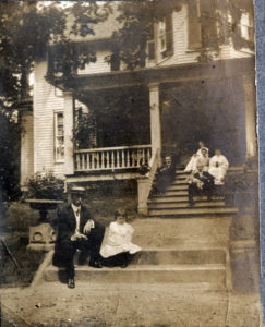 Circa 1901 Picture of Parker Patton House