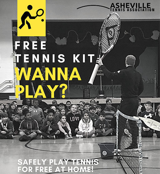 Brian Elston Law is Proud to Sponsor Asheville Tennis Association’s “Free Tennis Kit” Project